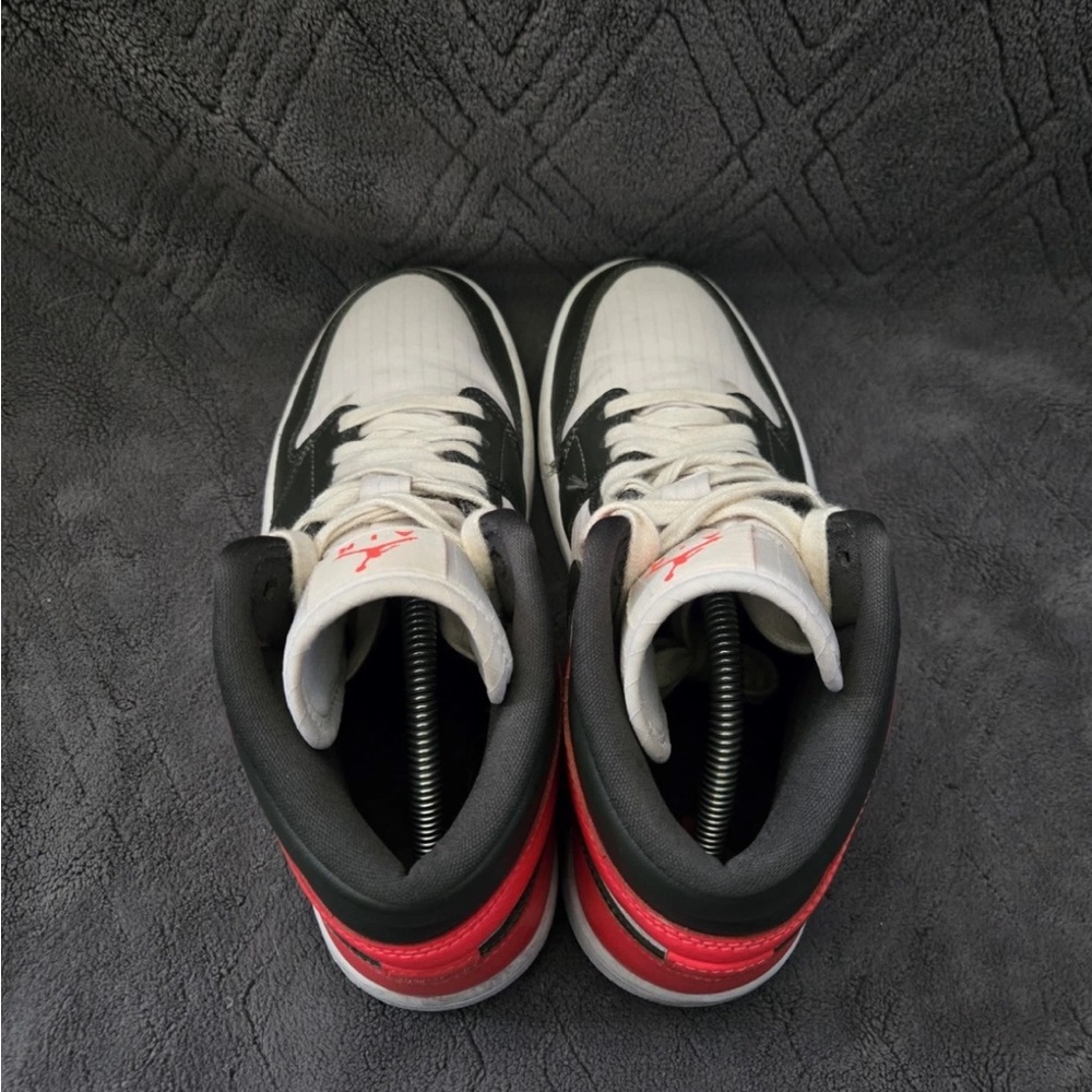 Nike Jordan 1 Retro Mid Newsprint SE - Picture 6 of 9